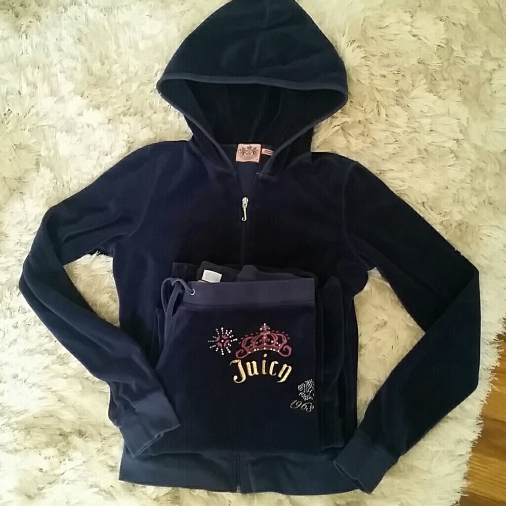 Juicy Couture velour tracksuit set